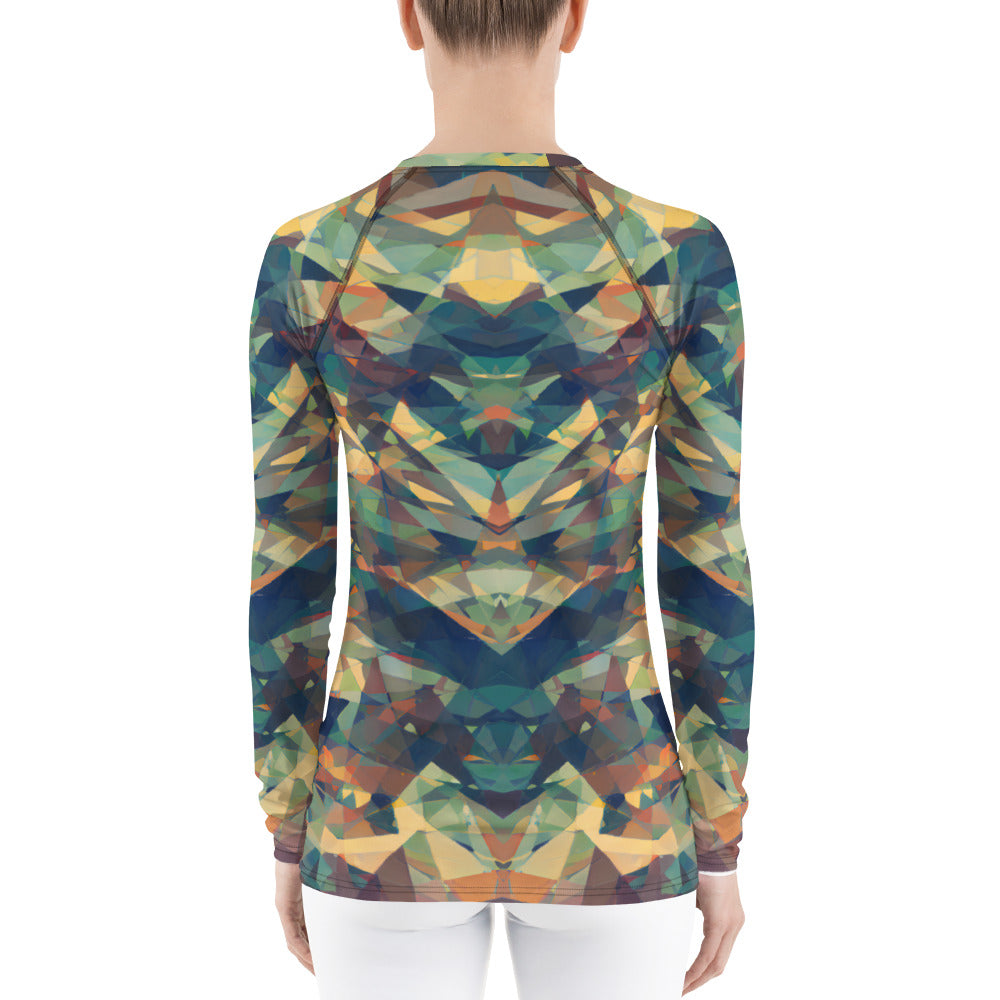 Funky Chaos Women's Rash Guard
