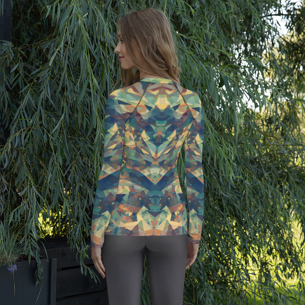 Funky Chaos Women's Rash Guard