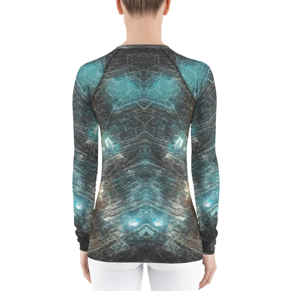 Alien Lights Women's Rash Guard