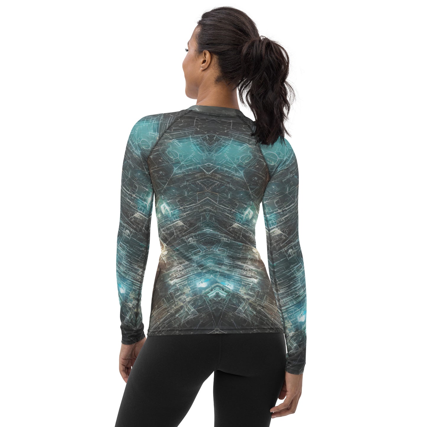 Alien Lights Women's Rash Guard