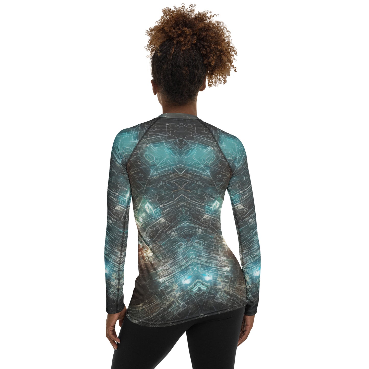 Alien Lights Women's Rash Guard