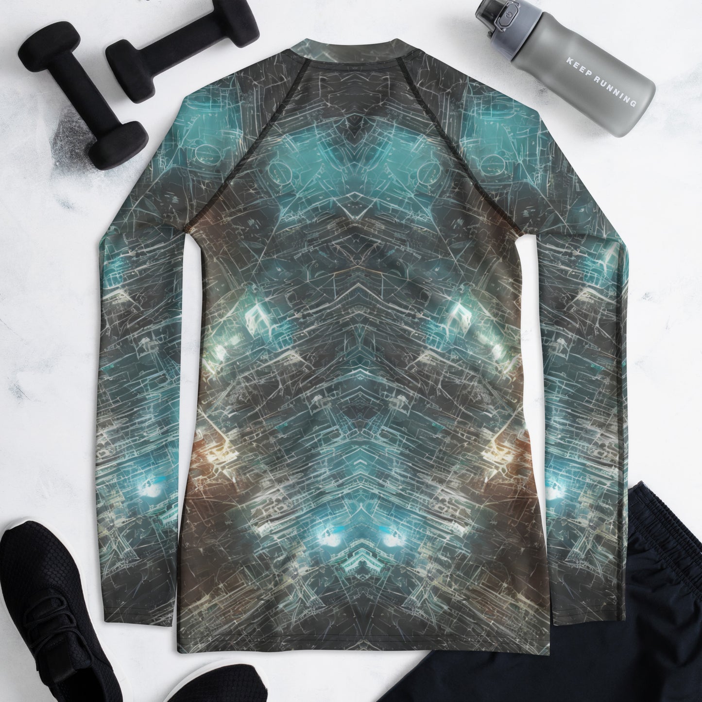 Alien Lights Women's Rash Guard