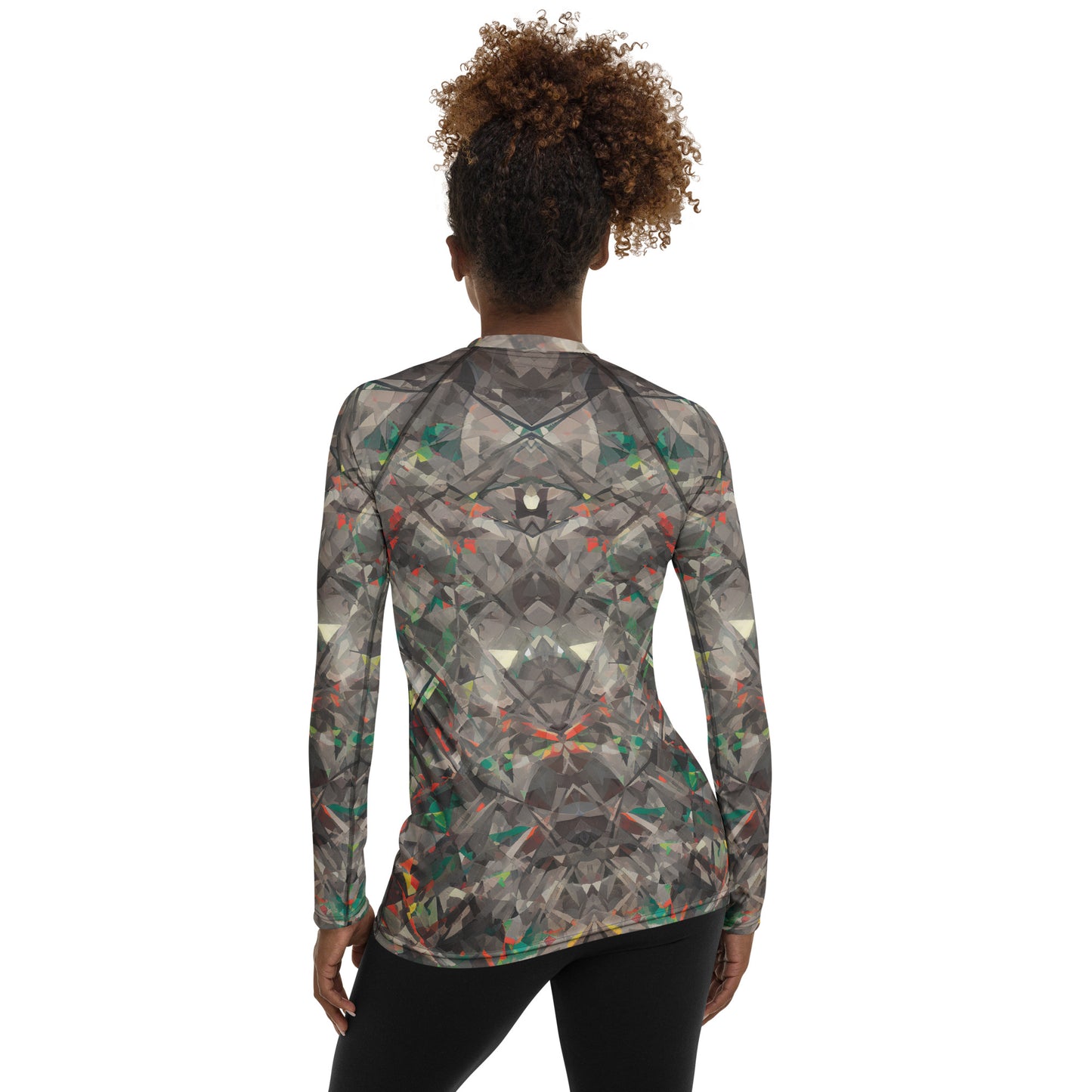 Jagged Confusion Women's Rash Guard
