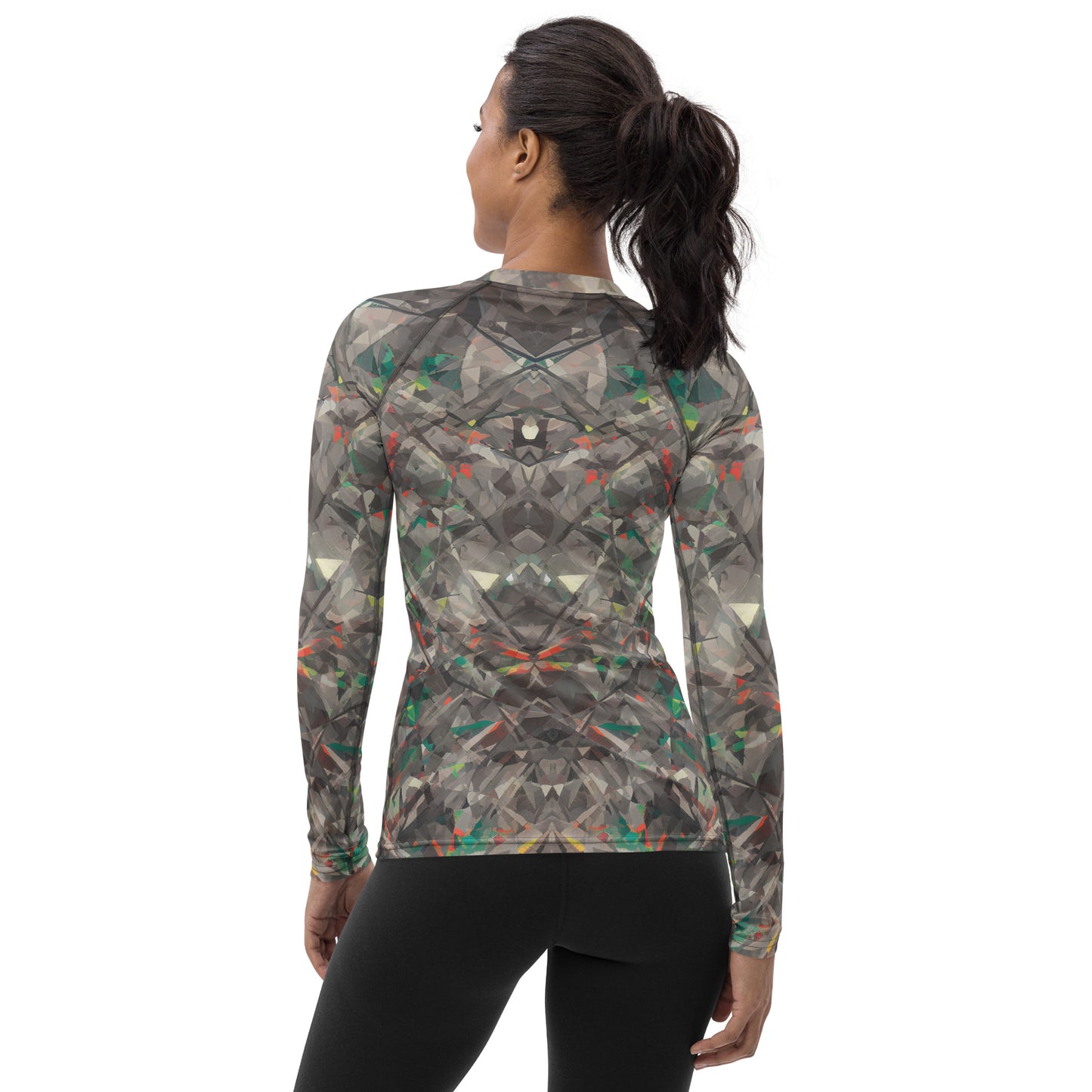 Jagged Confusion Women's Rash Guard