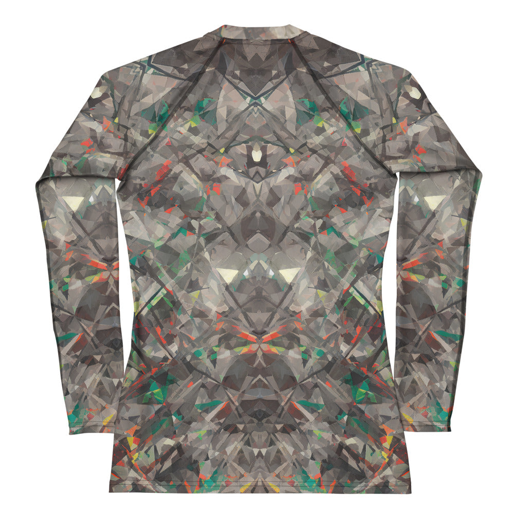 Jagged Confusion Women's Rash Guard