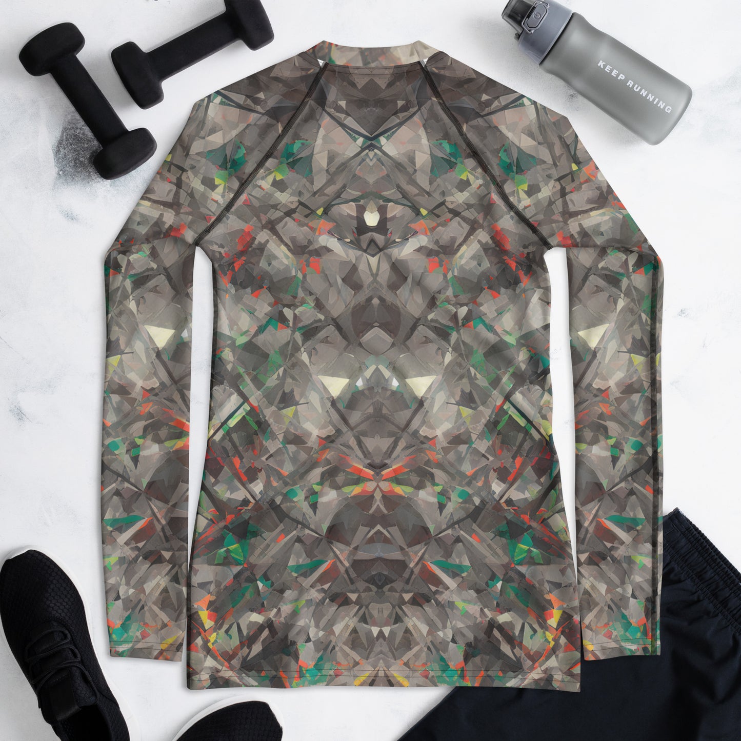 Jagged Confusion Women's Rash Guard