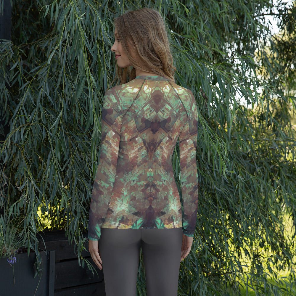 Retro Wastelands : Women's Rash Guard