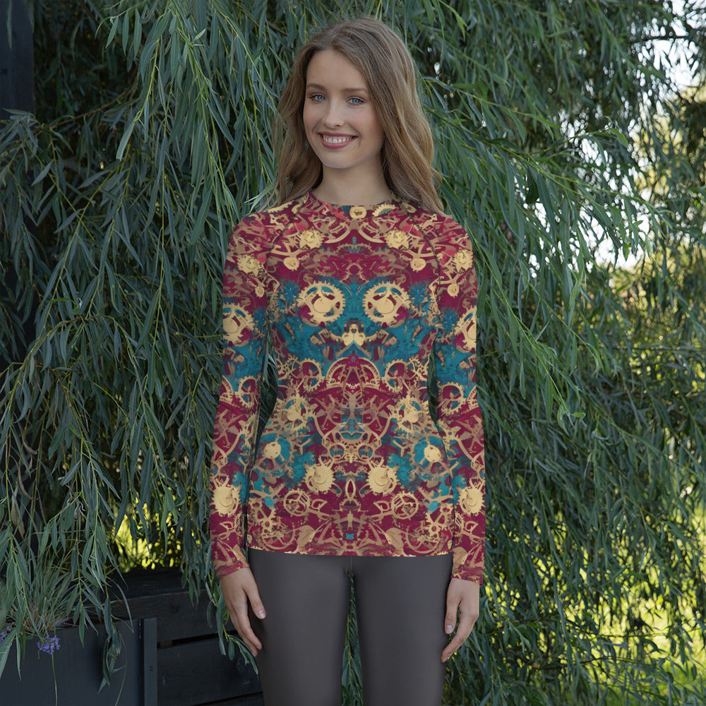 Retro Mechanic : Women's Rash Guard