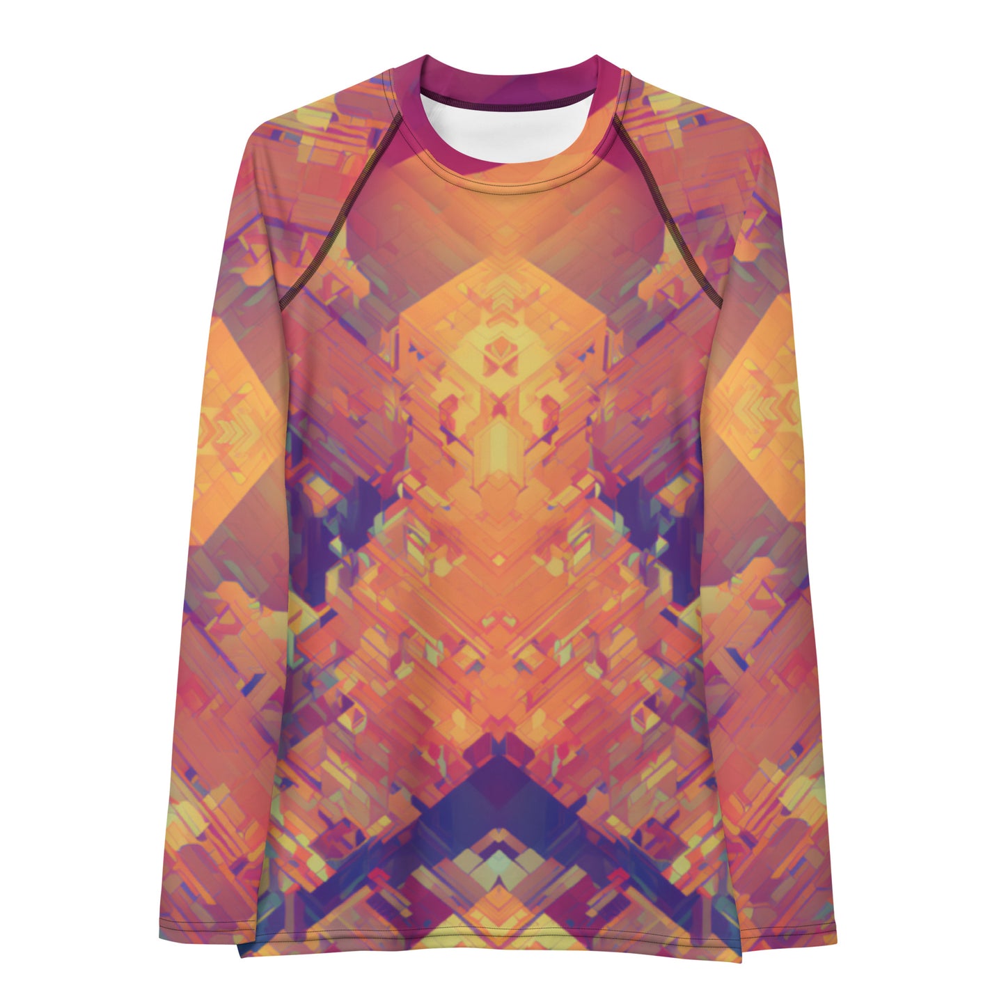 Retro Cube : Women's Rash Guard