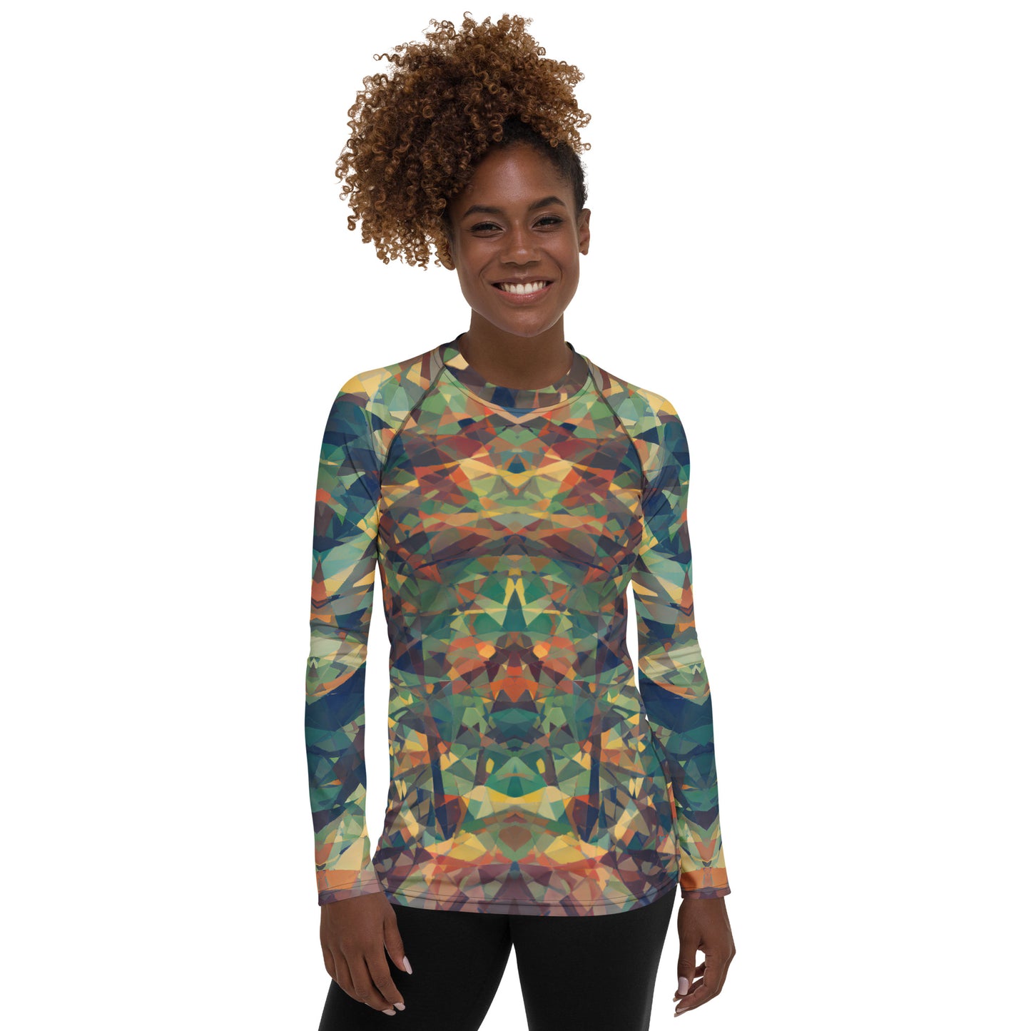 Funky Chaos Women's Rash Guard