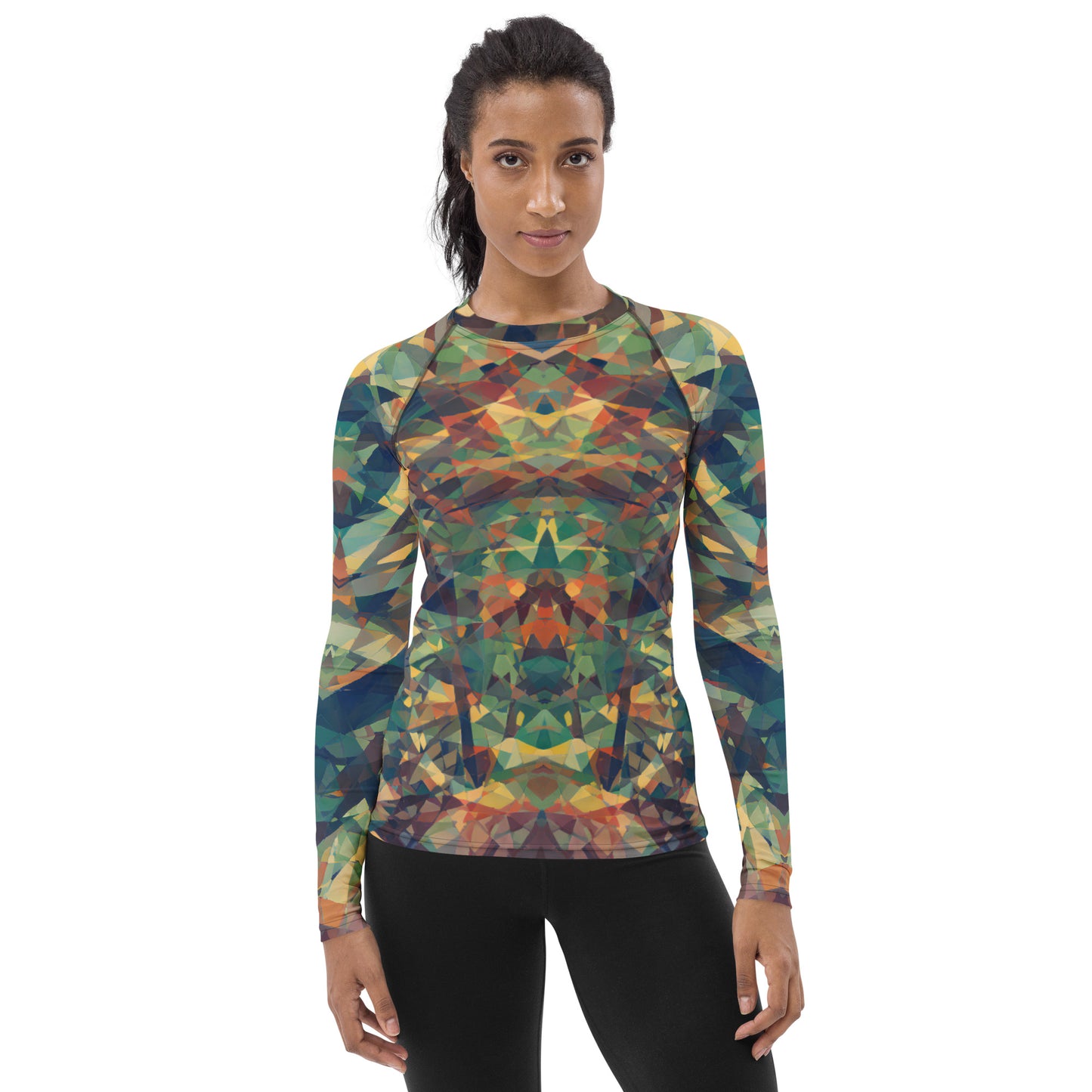 Funky Chaos Women's Rash Guard