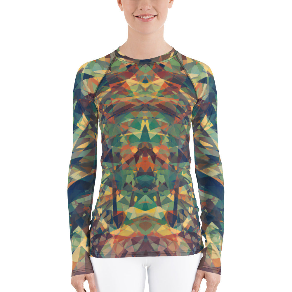 Funky Chaos Women's Rash Guard