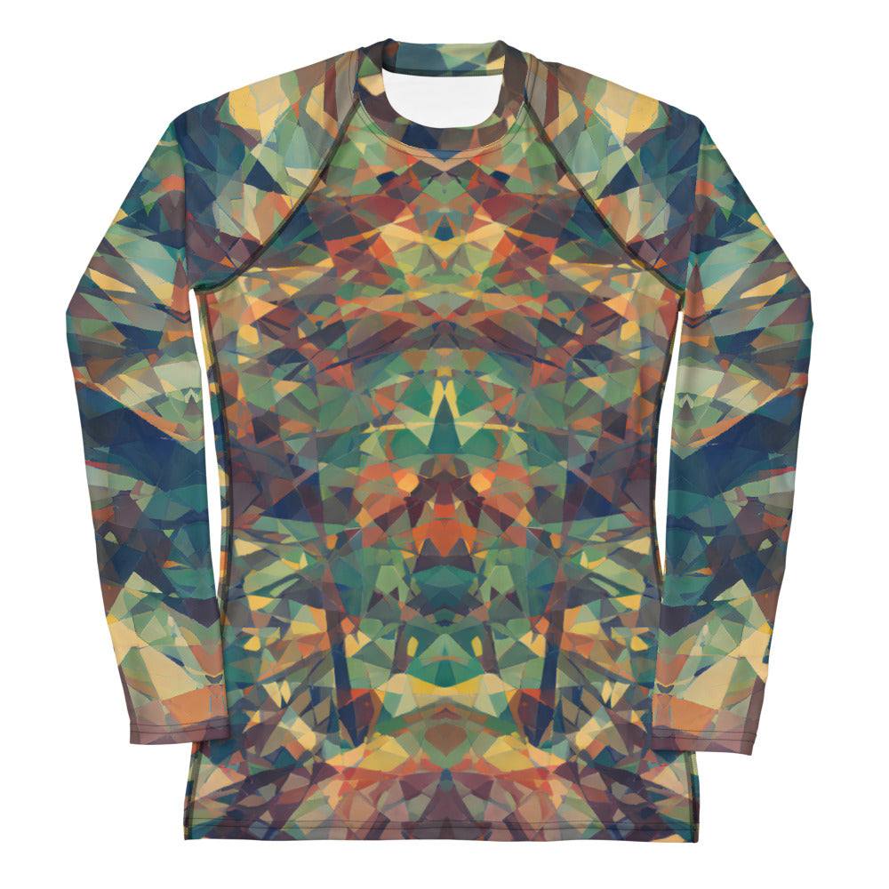 Funky Chaos Women's Rash Guard