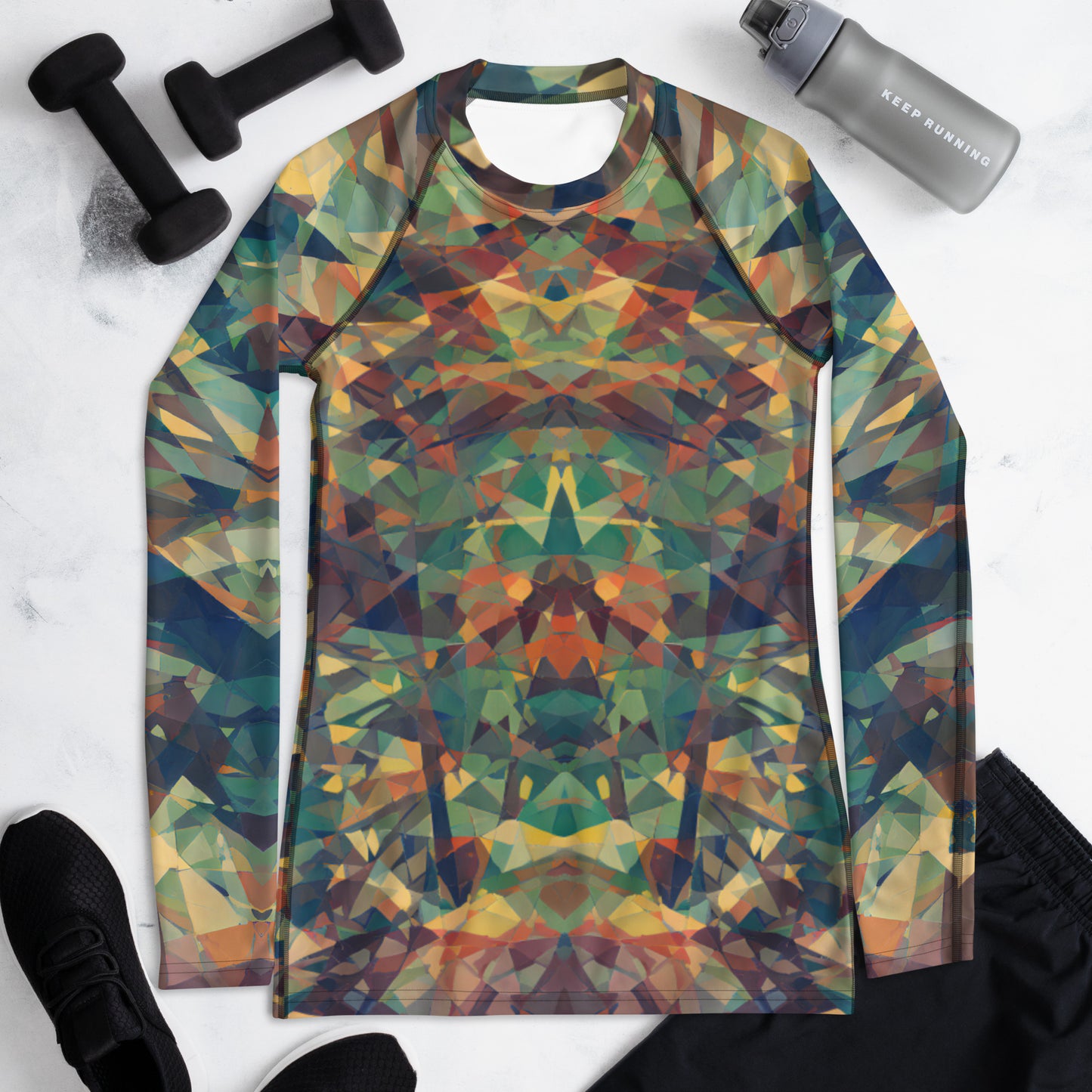 Funky Chaos Women's Rash Guard