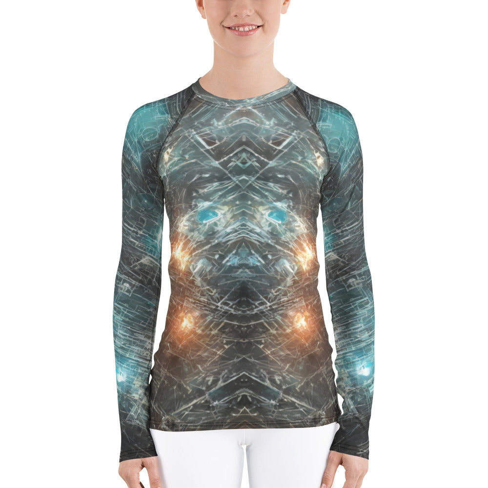Alien Lights Women's Rash Guard