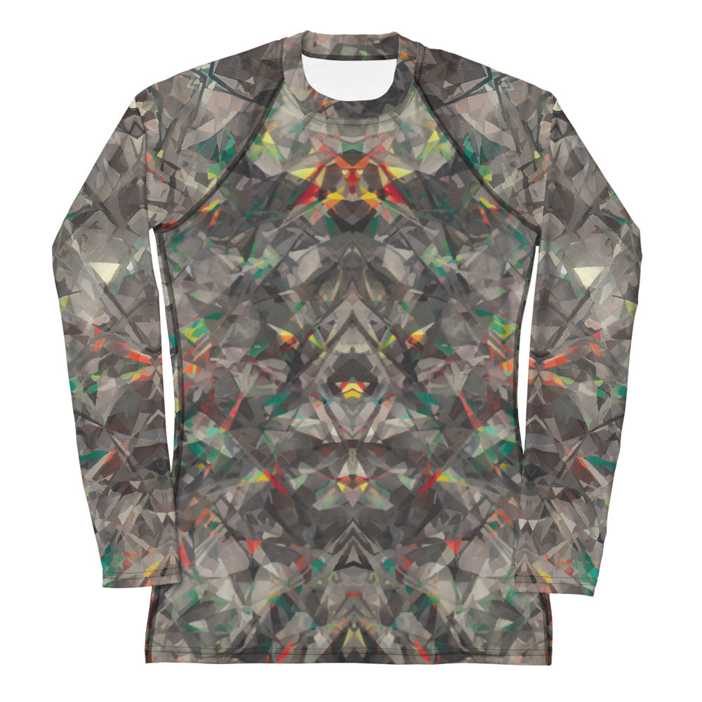 Jagged Confusion Women's Rash Guard