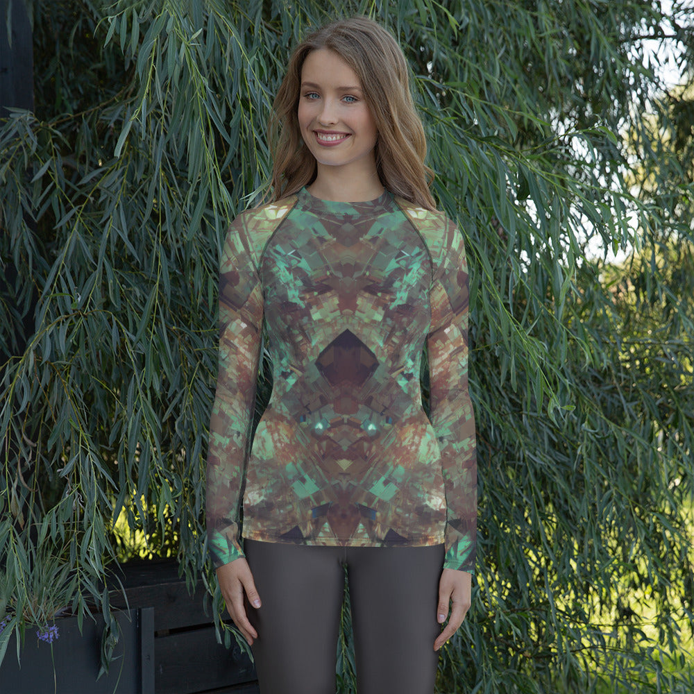 Retro Wastelands : Women's Rash Guard
