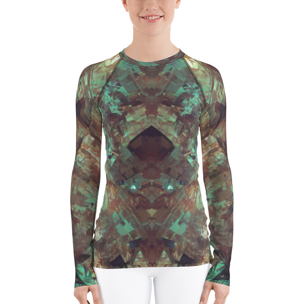 Retro Wastelands : Women's Rash Guard