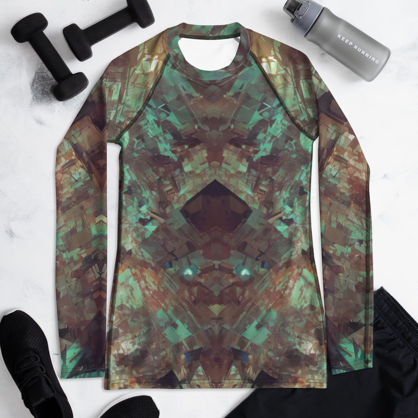 Retro Wastelands : Women's Rash Guard