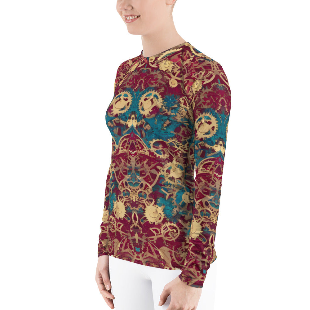 Retro Mechanic : Women's Rash Guard