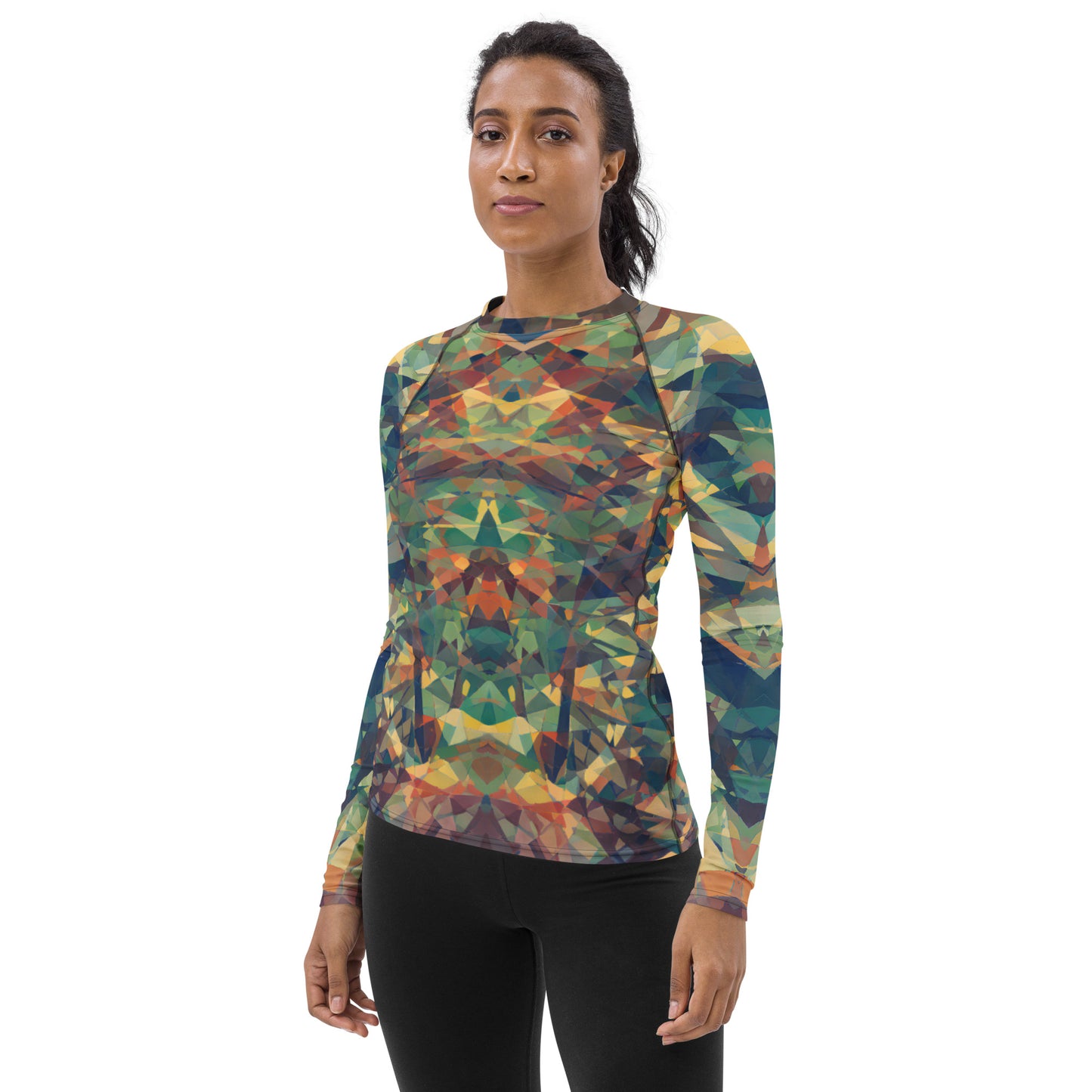 Funky Chaos Women's Rash Guard