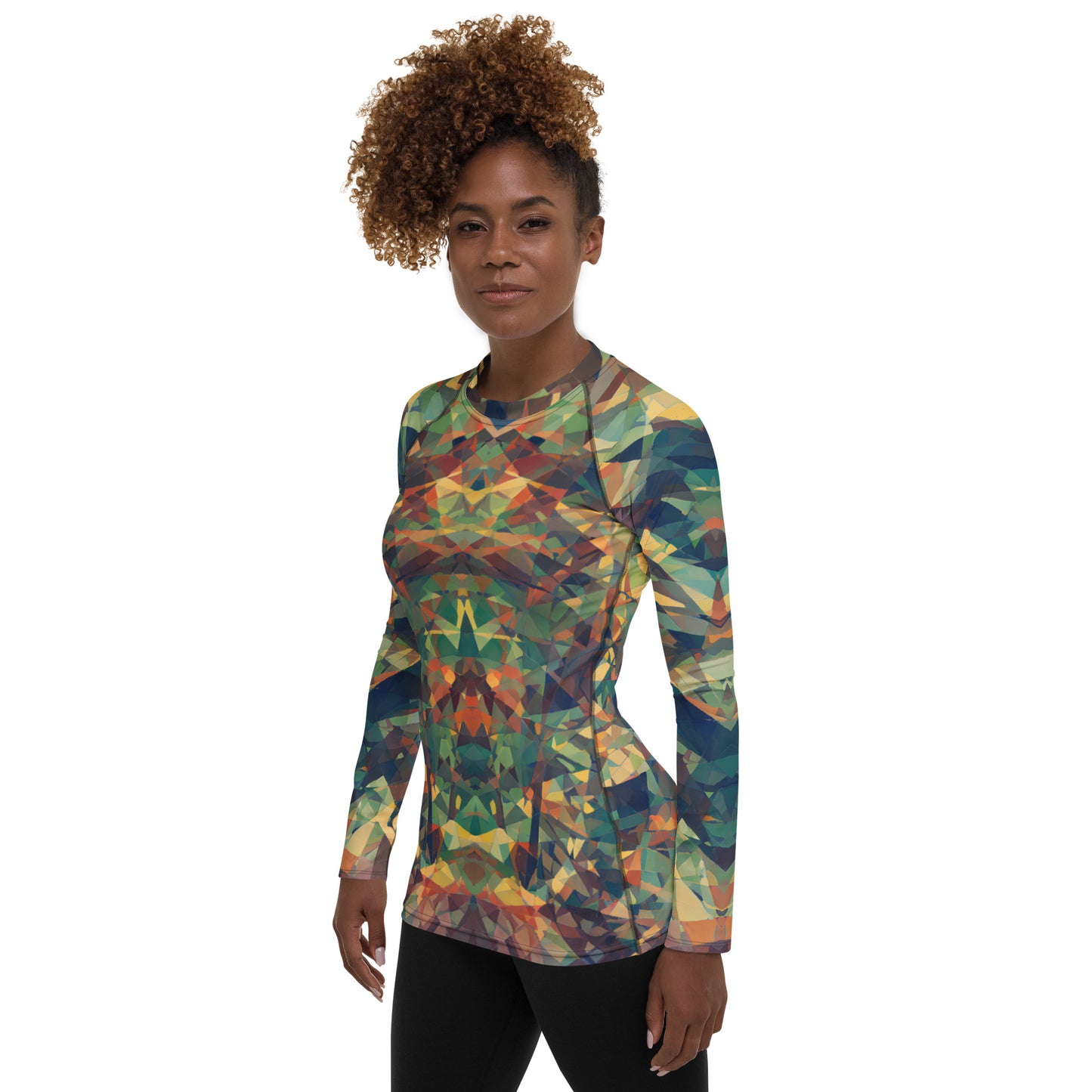 Funky Chaos Women's Rash Guard