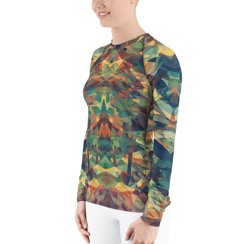 Funky Chaos Women's Rash Guard