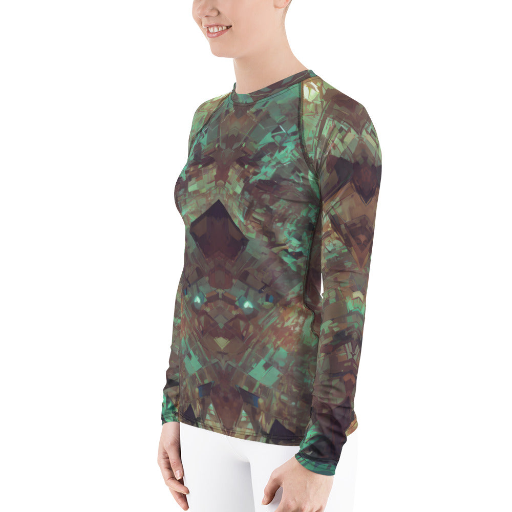Retro Wastelands : Women's Rash Guard