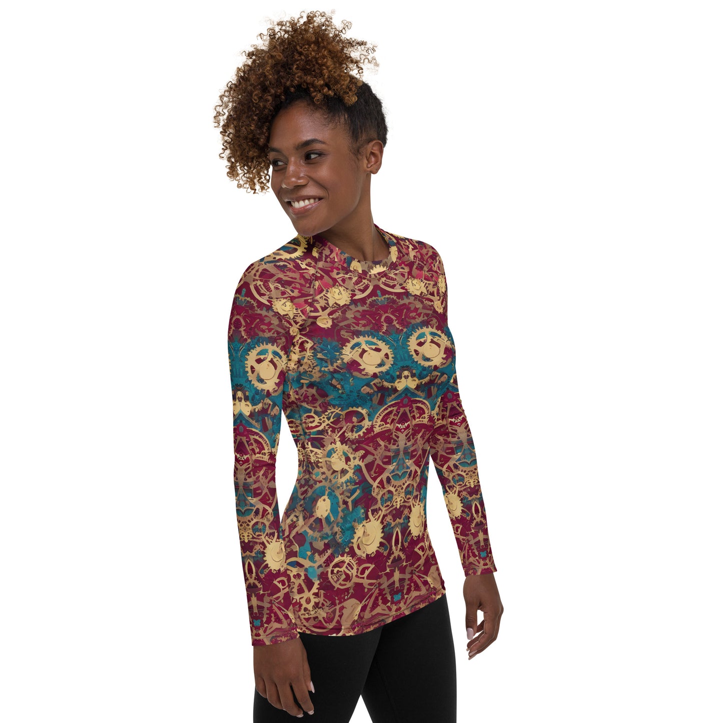 Retro Mechanic : Women's Rash Guard