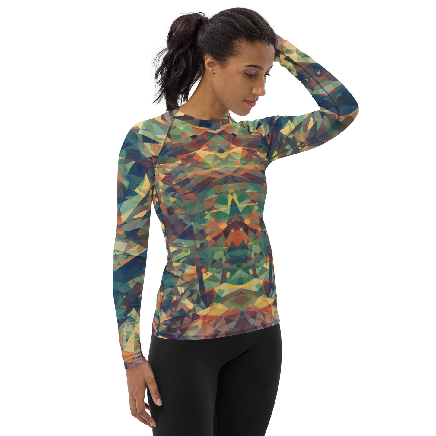 Funky Chaos Women's Rash Guard