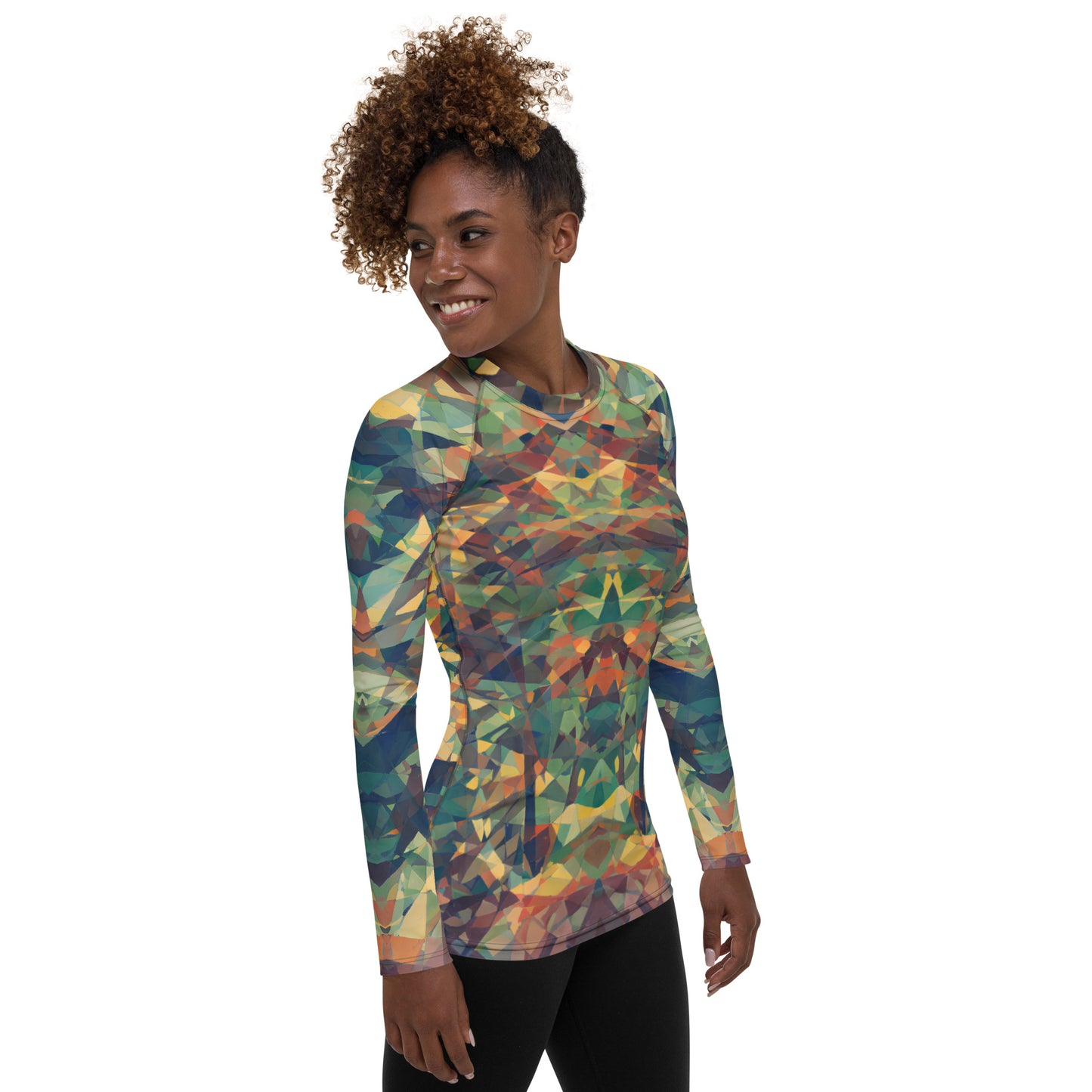 Funky Chaos Women's Rash Guard