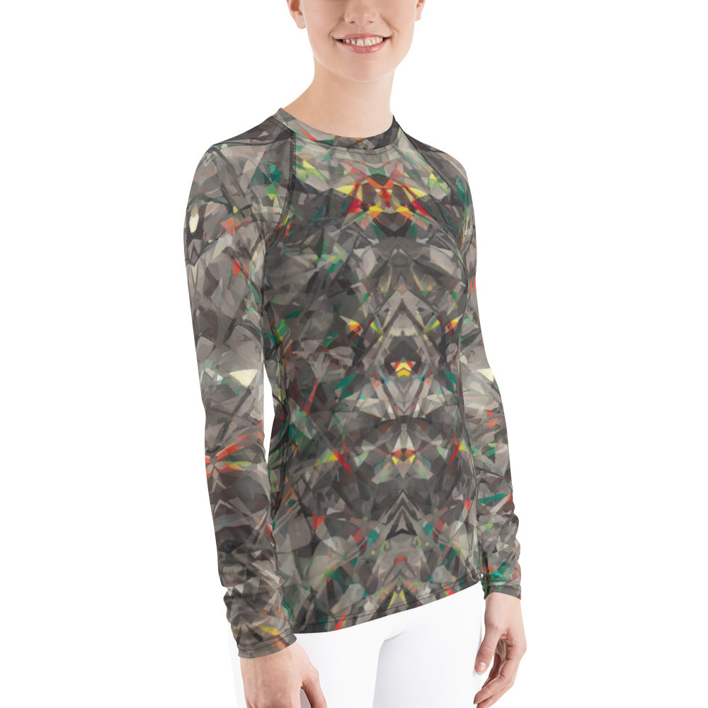 Jagged Confusion Women's Rash Guard