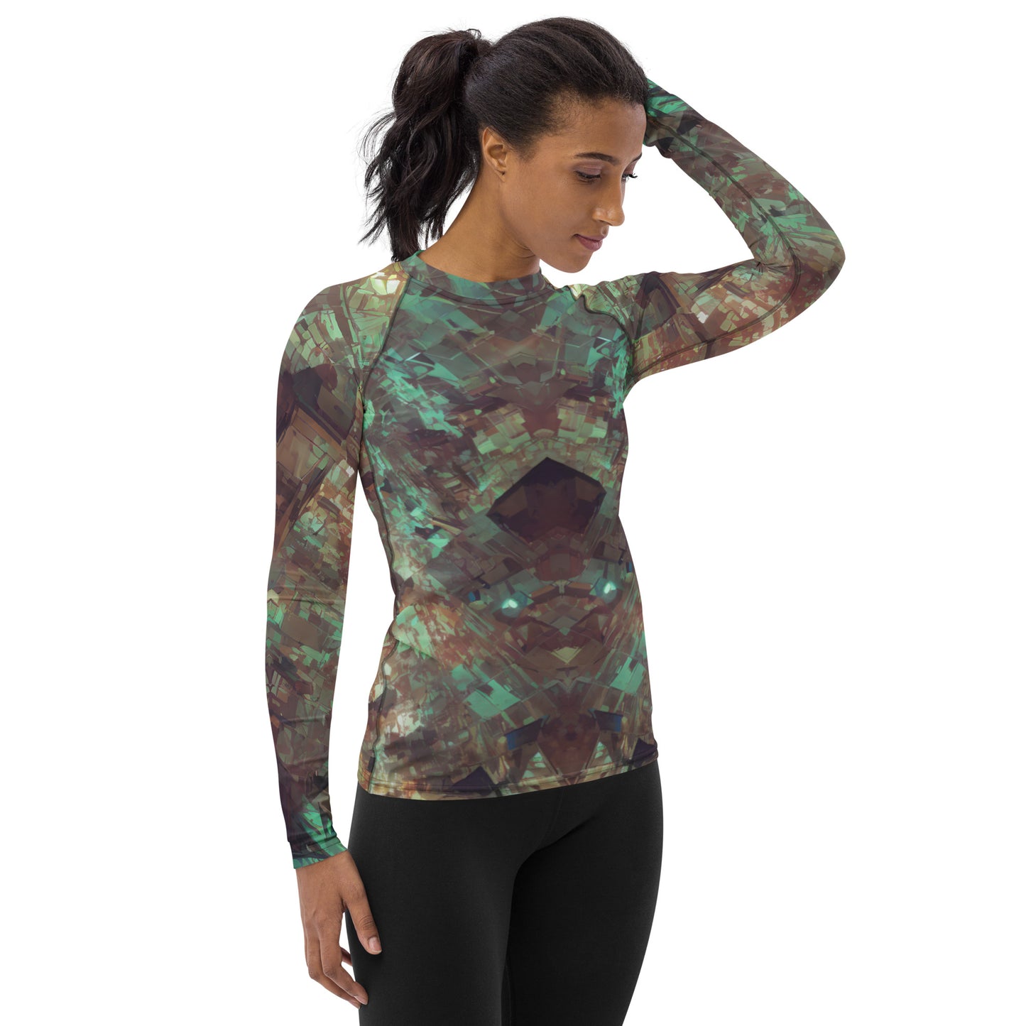 Retro Wastelands : Women's Rash Guard