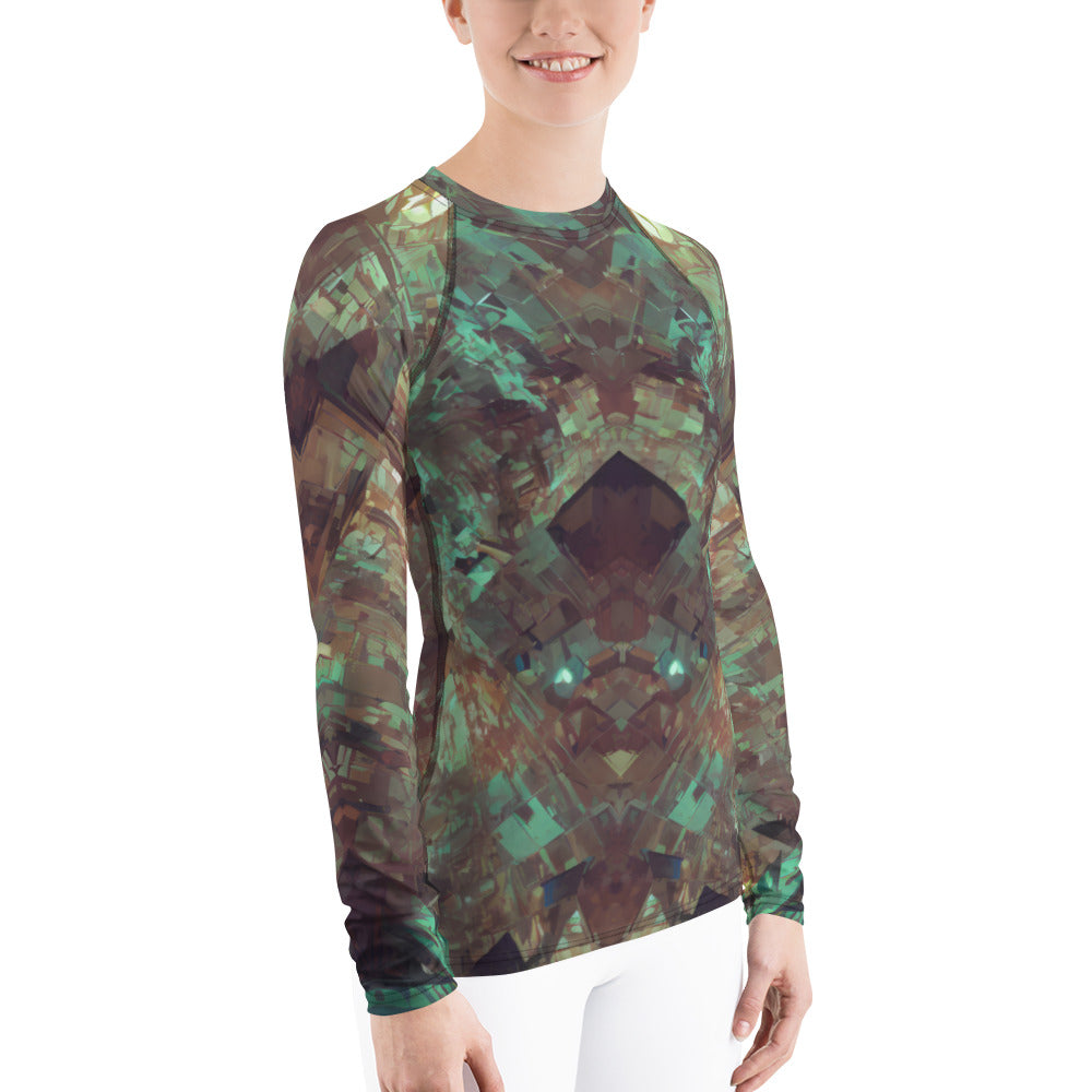 Retro Wastelands : Women's Rash Guard