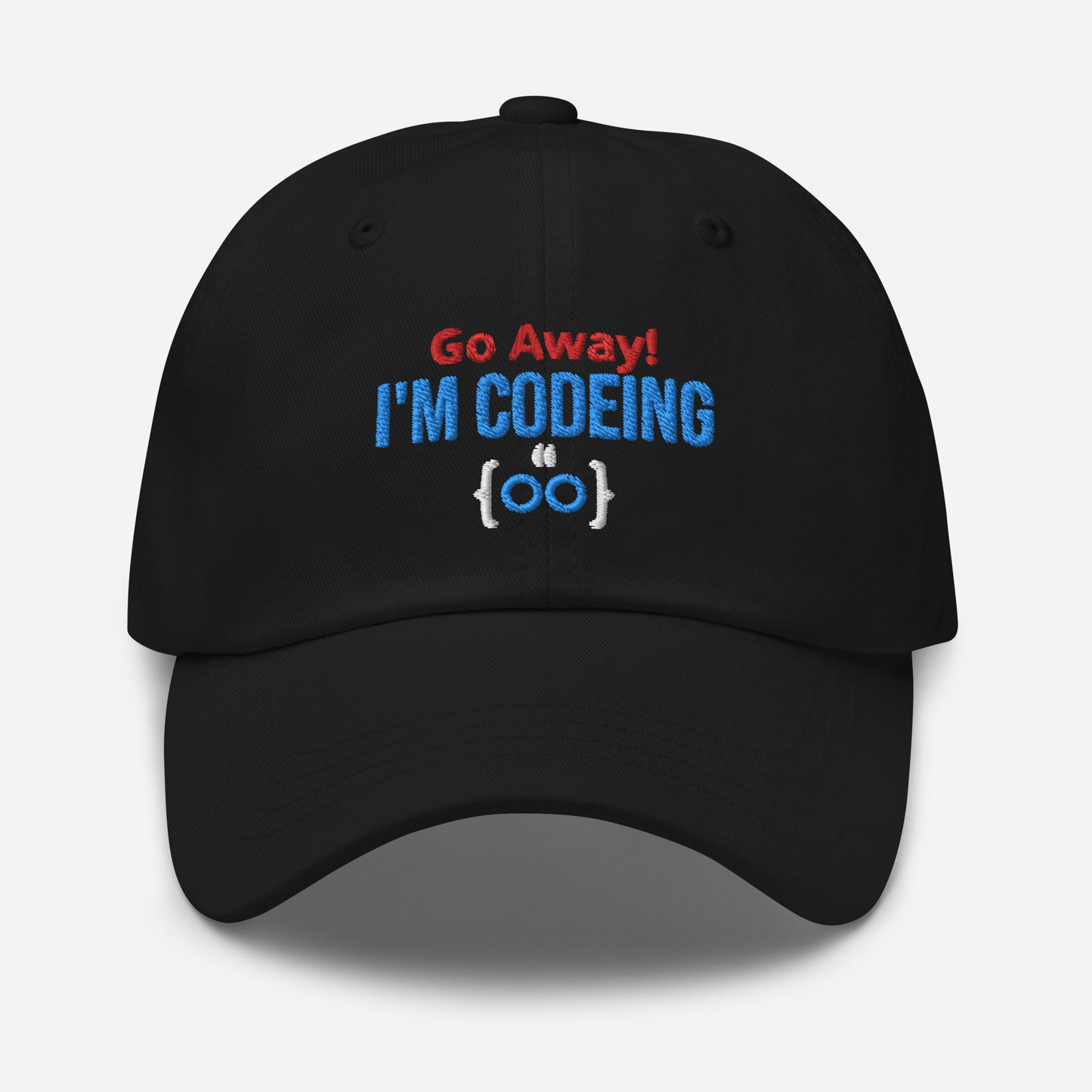 Go Away! I'm Codeing. Dad (and Mum) hat
