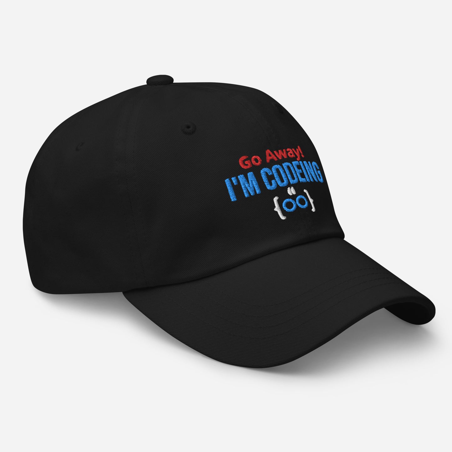 Go Away! I'm Codeing. Dad (and Mum) hat