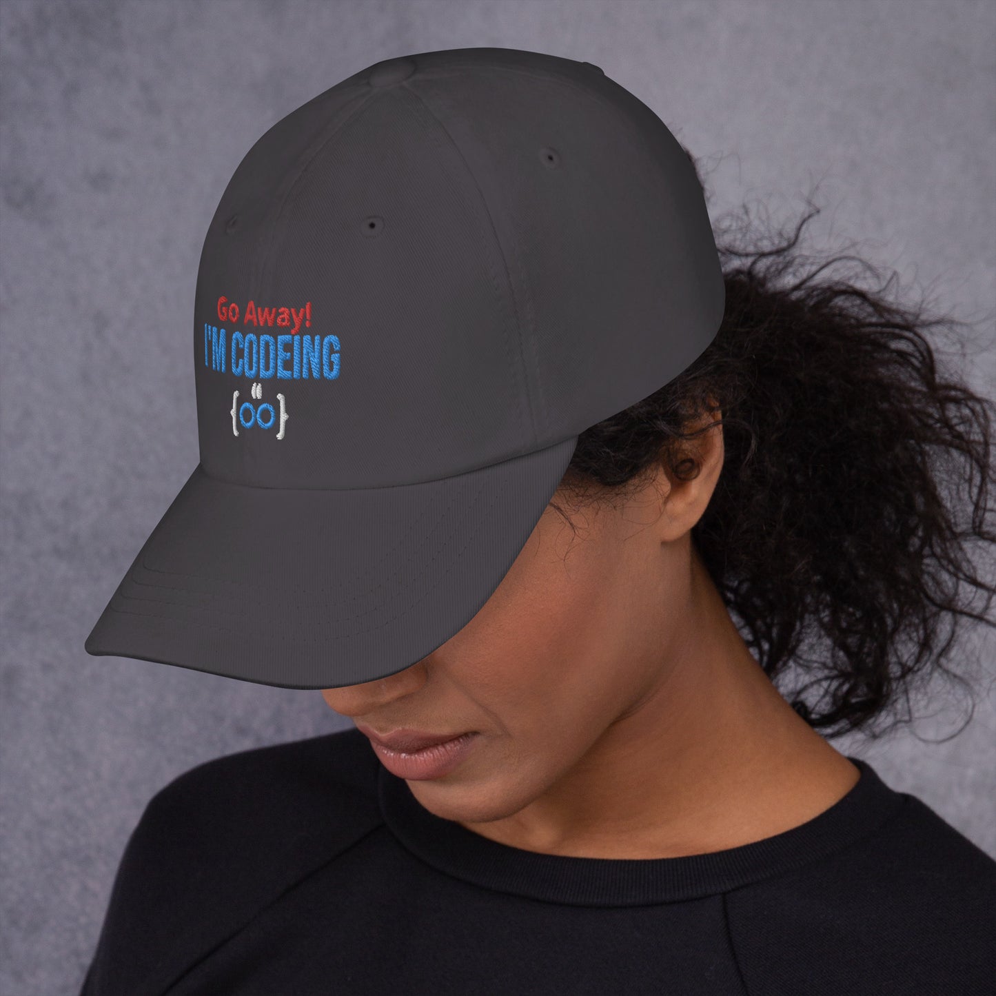 Go Away! I'm Codeing. Dad (and Mum) hat