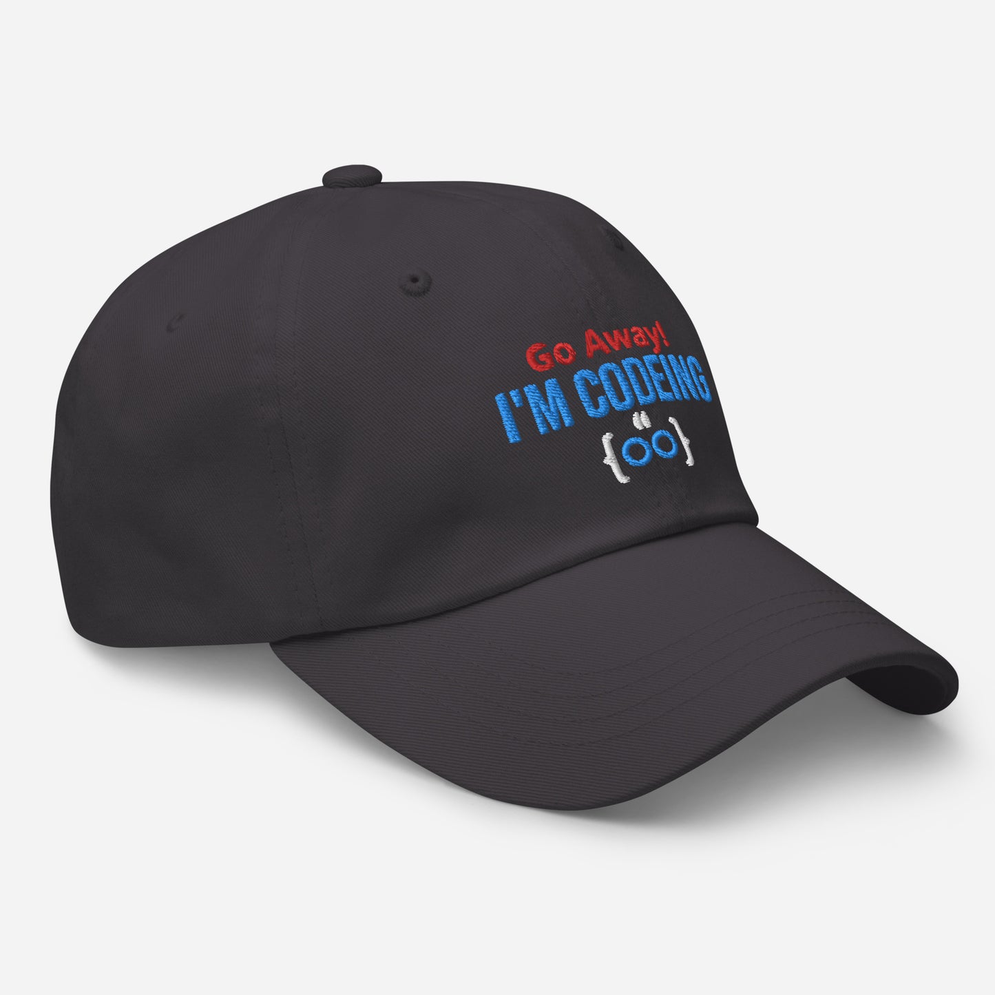 Go Away! I'm Codeing. Dad (and Mum) hat