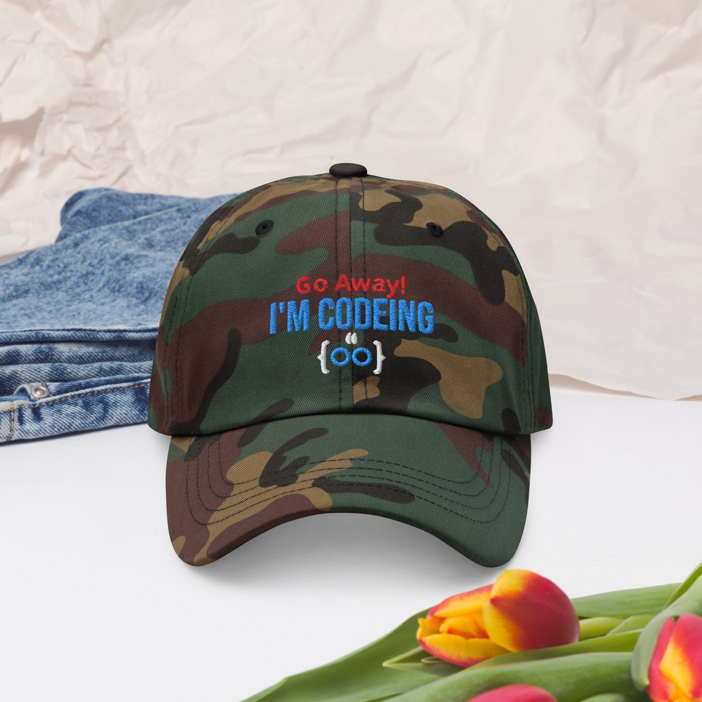 Go Away! I'm Codeing. Dad (and Mum) hat