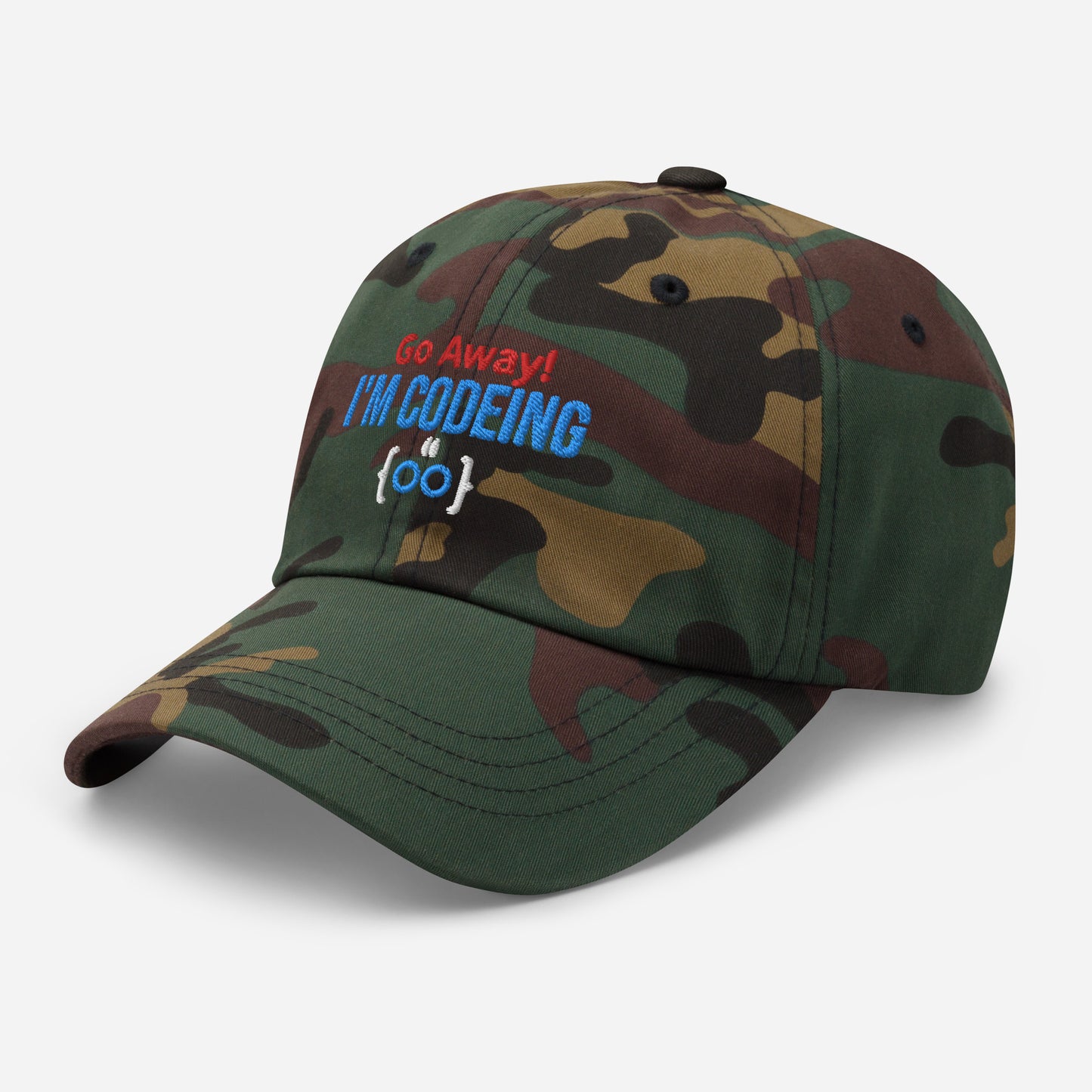 Go Away! I'm Codeing. Dad (and Mum) hat