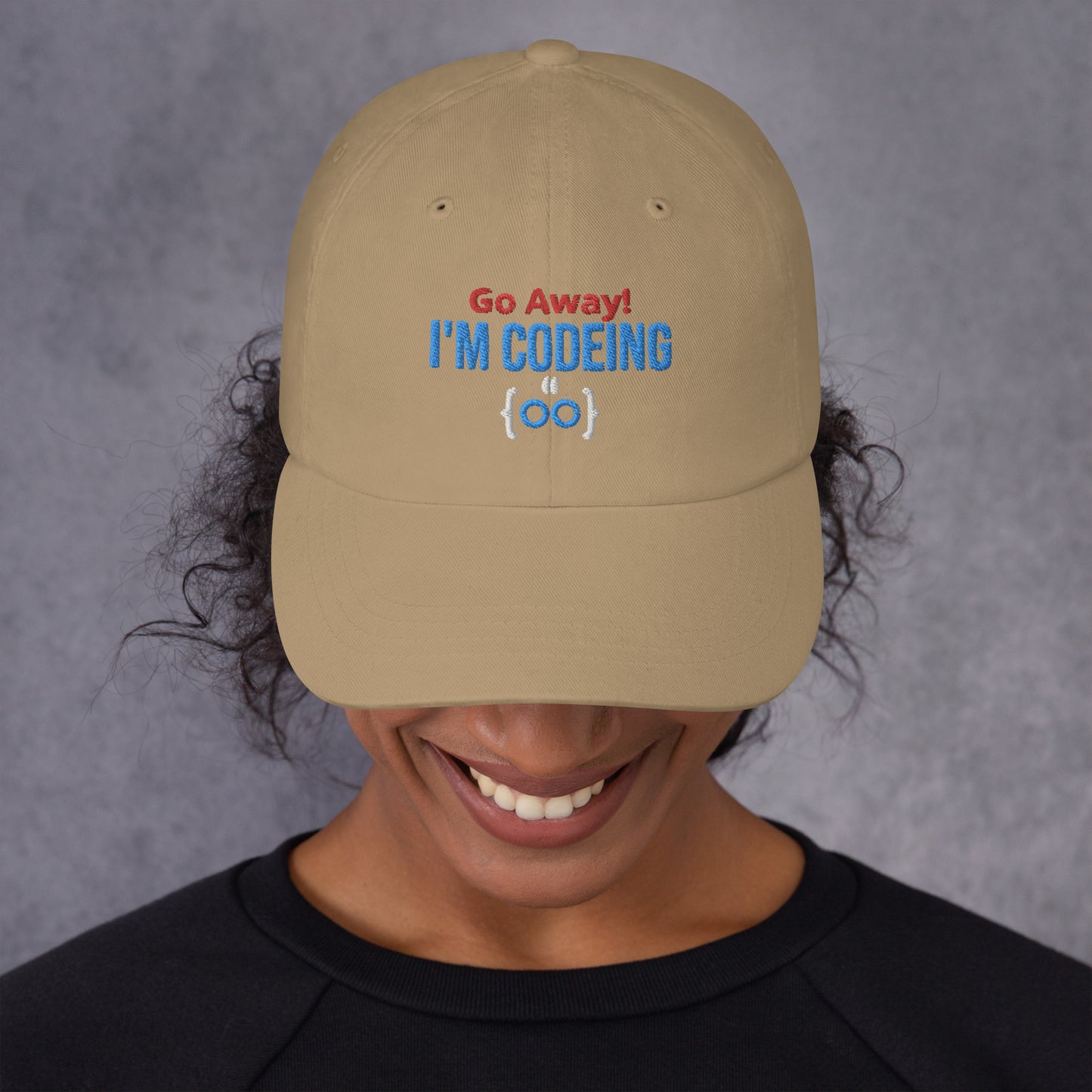 Go Away! I'm Codeing. Dad (and Mum) hat