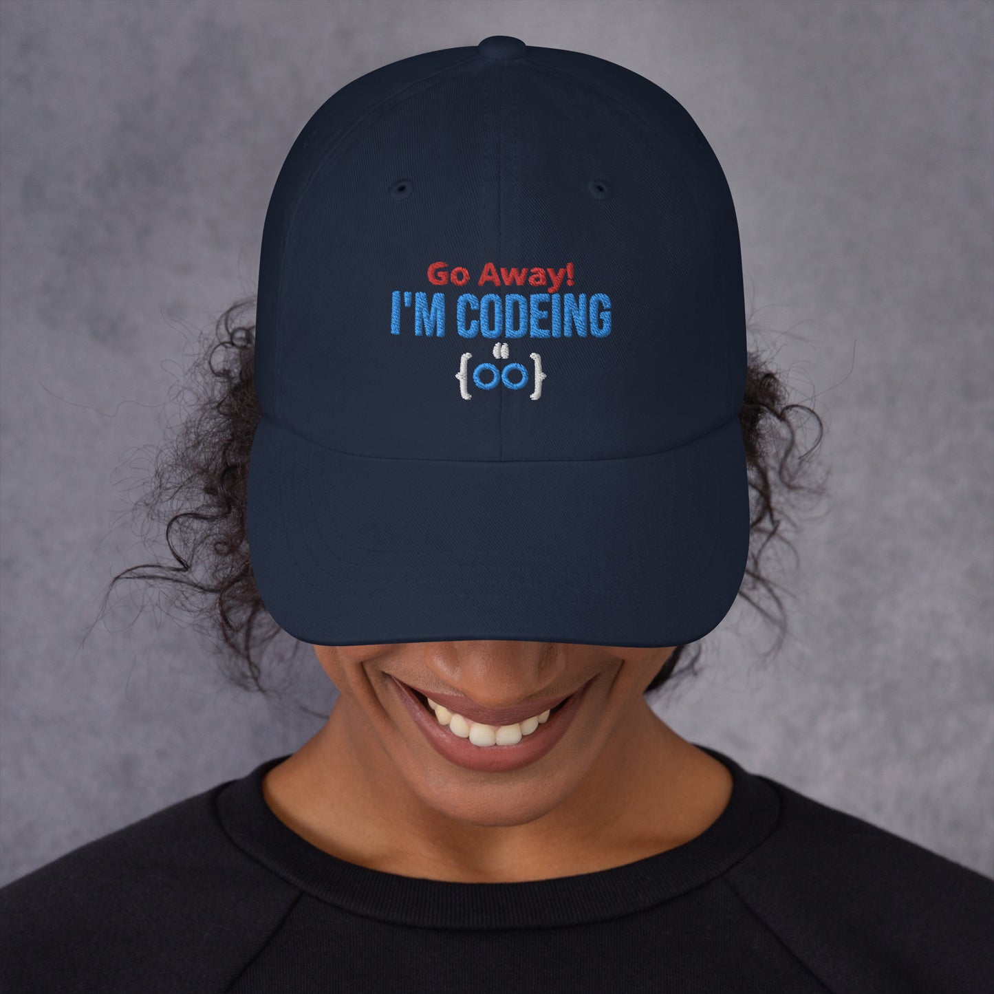 Go Away! I'm Codeing. Dad (and Mum) hat