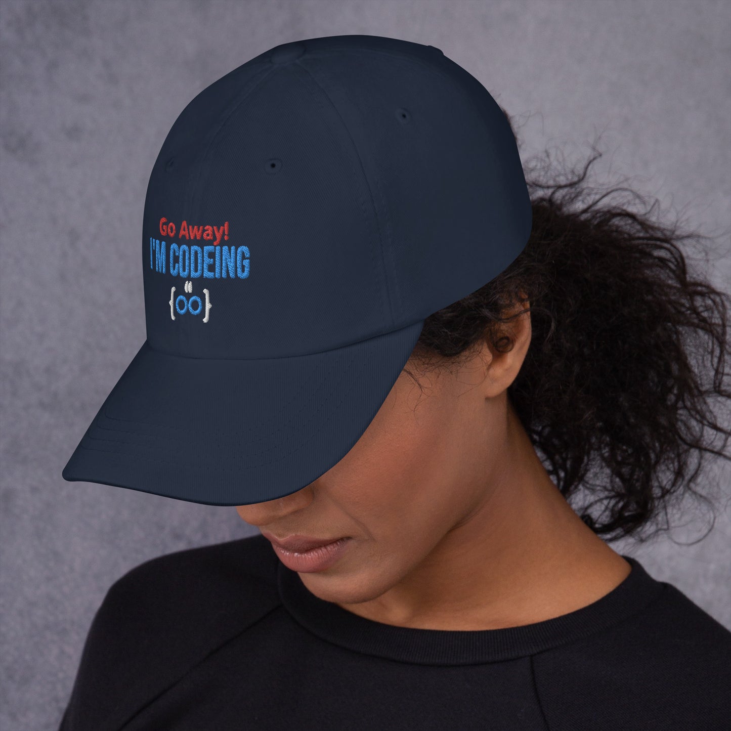 Go Away! I'm Codeing. Dad (and Mum) hat