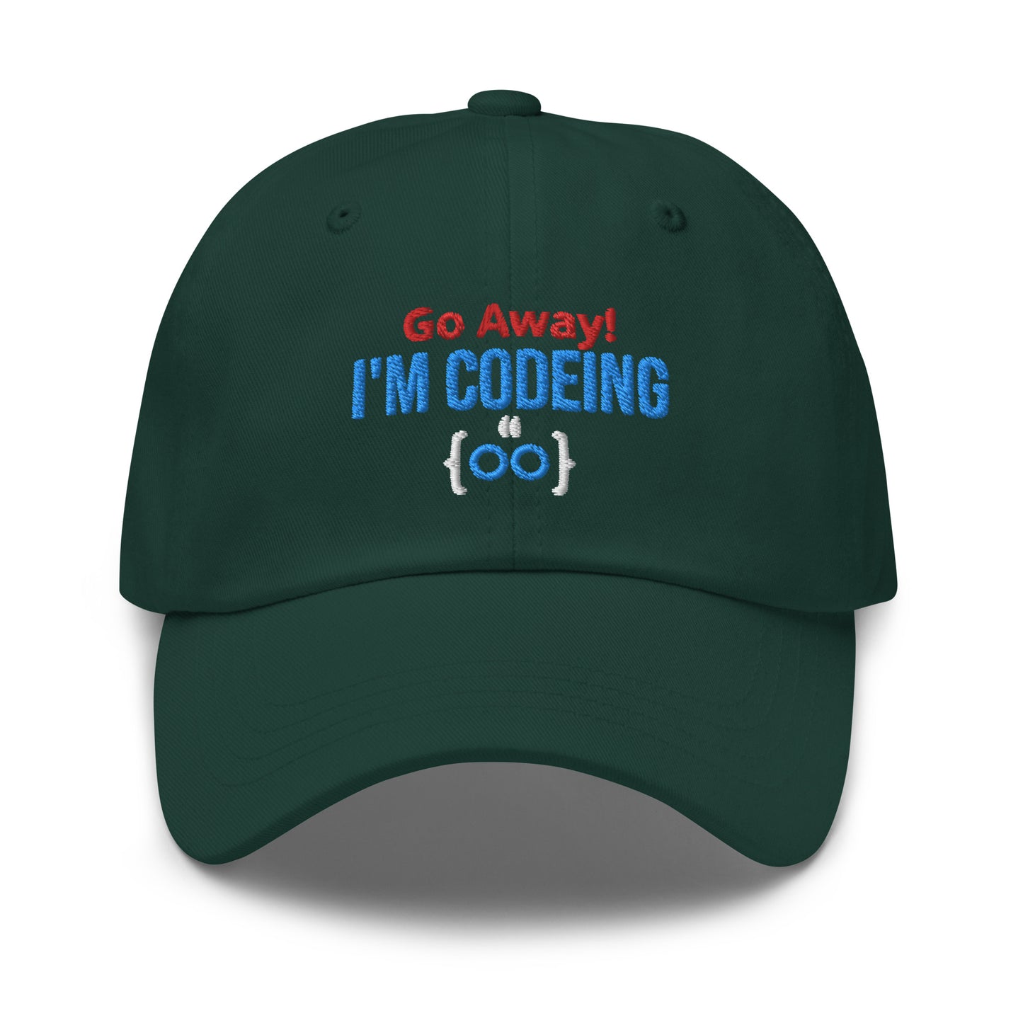 Go Away! I'm Codeing. Dad (and Mum) hat