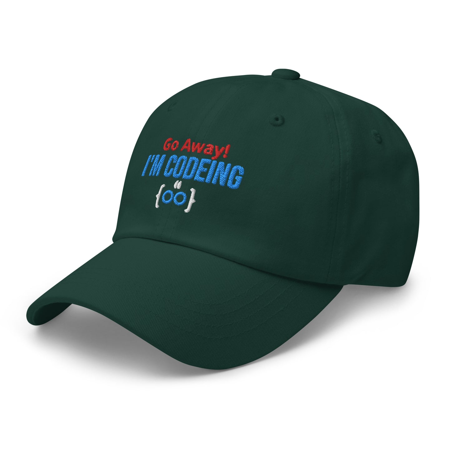 Go Away! I'm Codeing. Dad (and Mum) hat