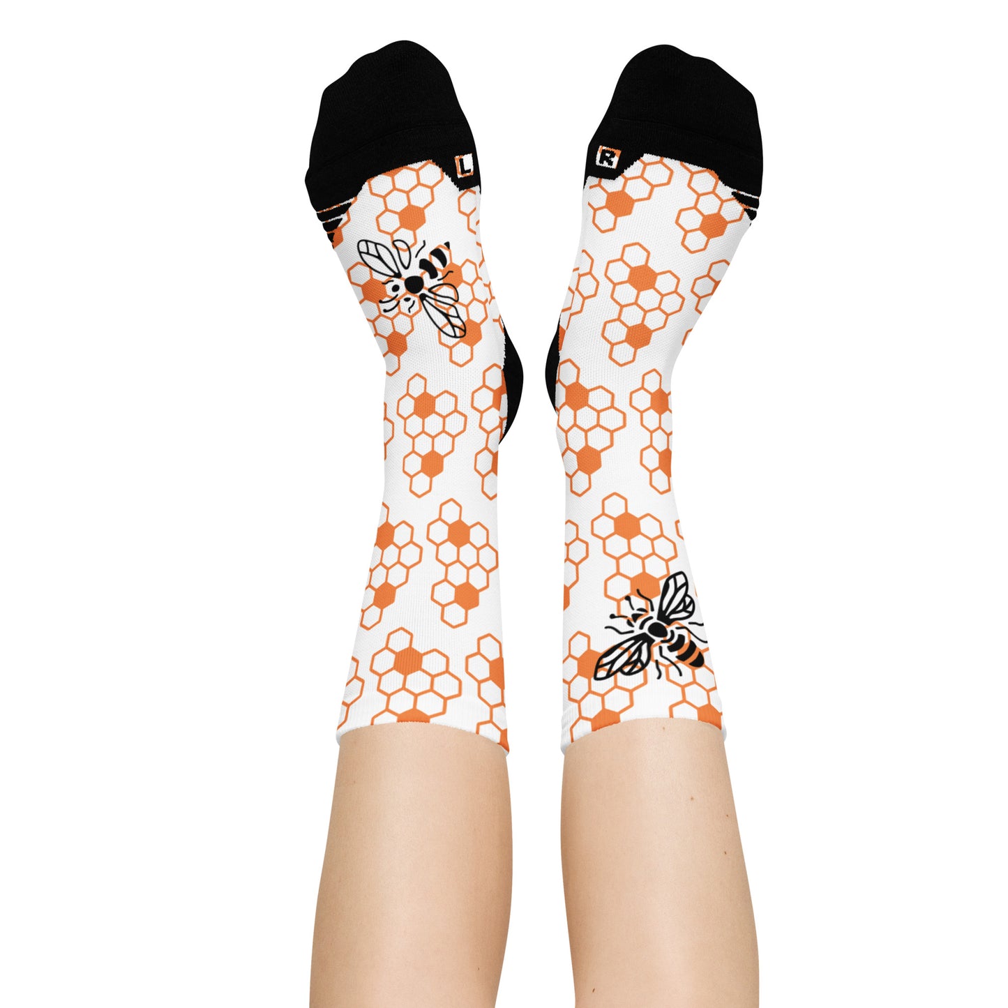 Honey Bee Basketball socks