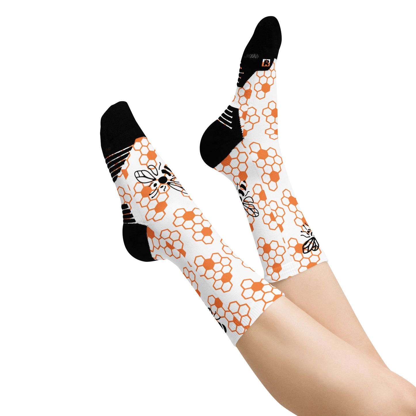 Honey Bee Basketball socks