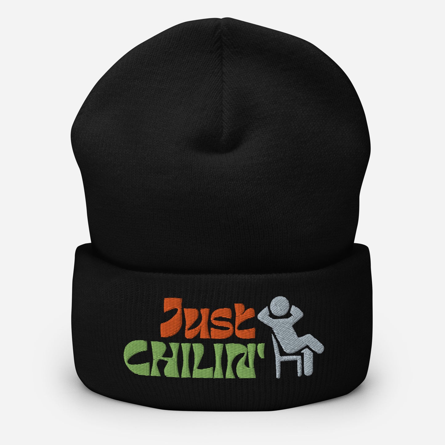 just chillin Cuffed Beanie