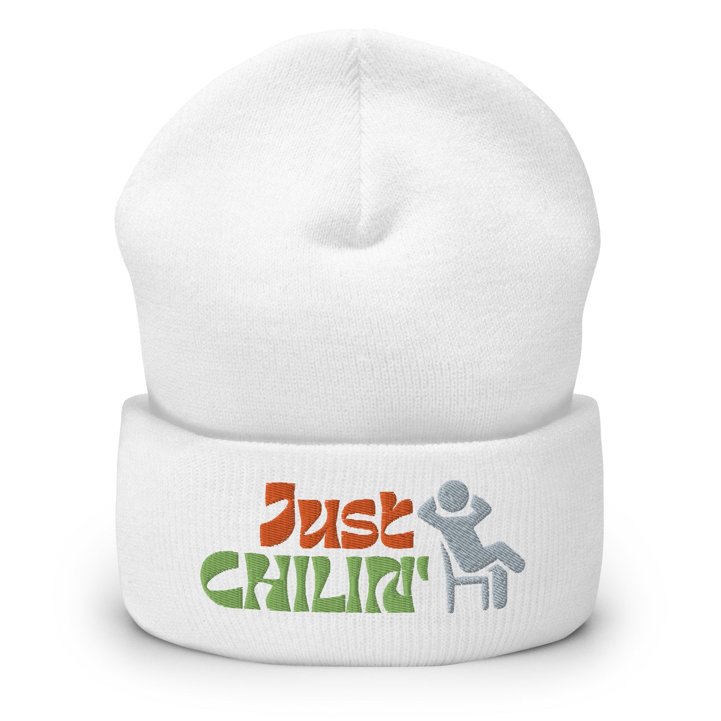 just chillin Cuffed Beanie