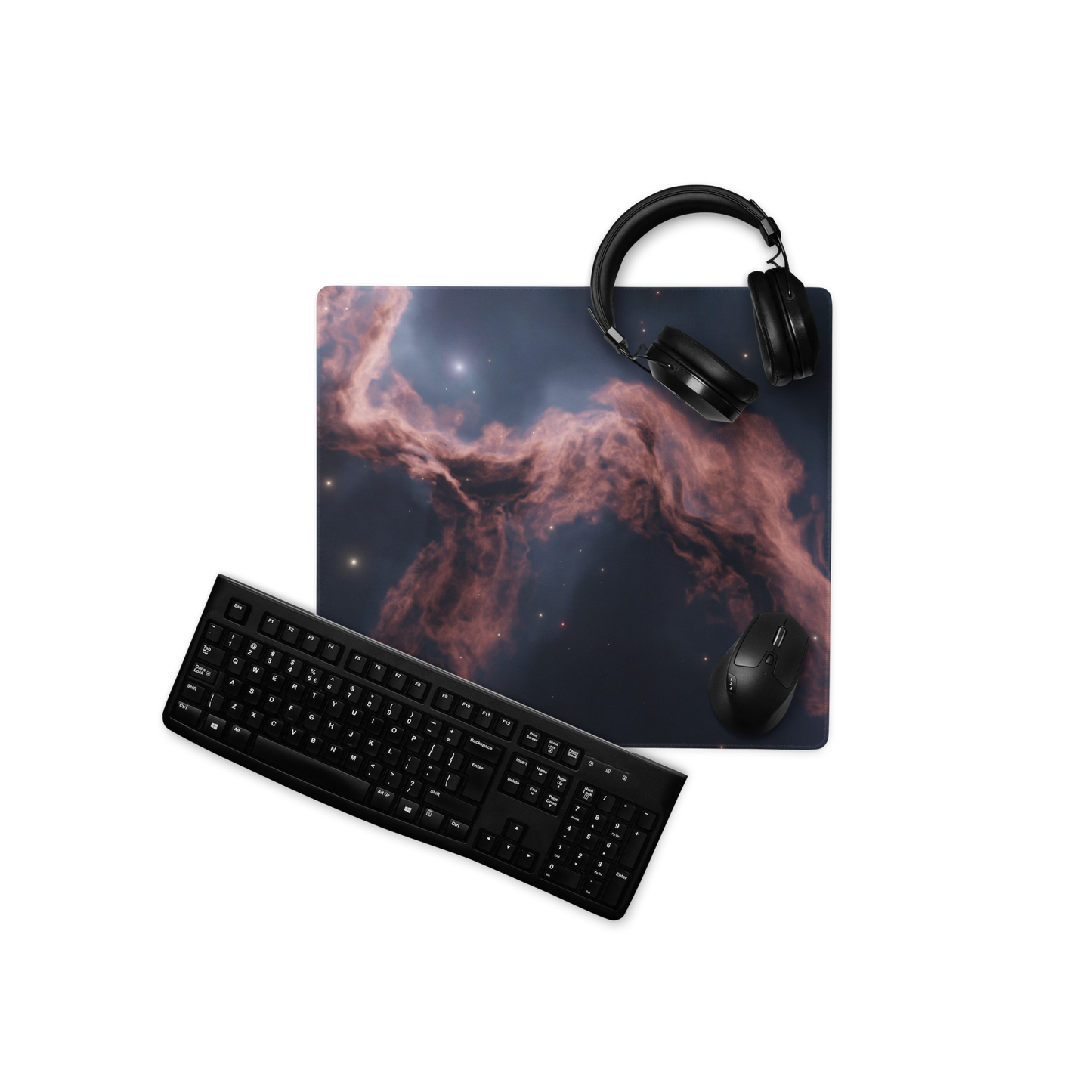 Scorched Sky Nebular Design : Gaming mouse pad
